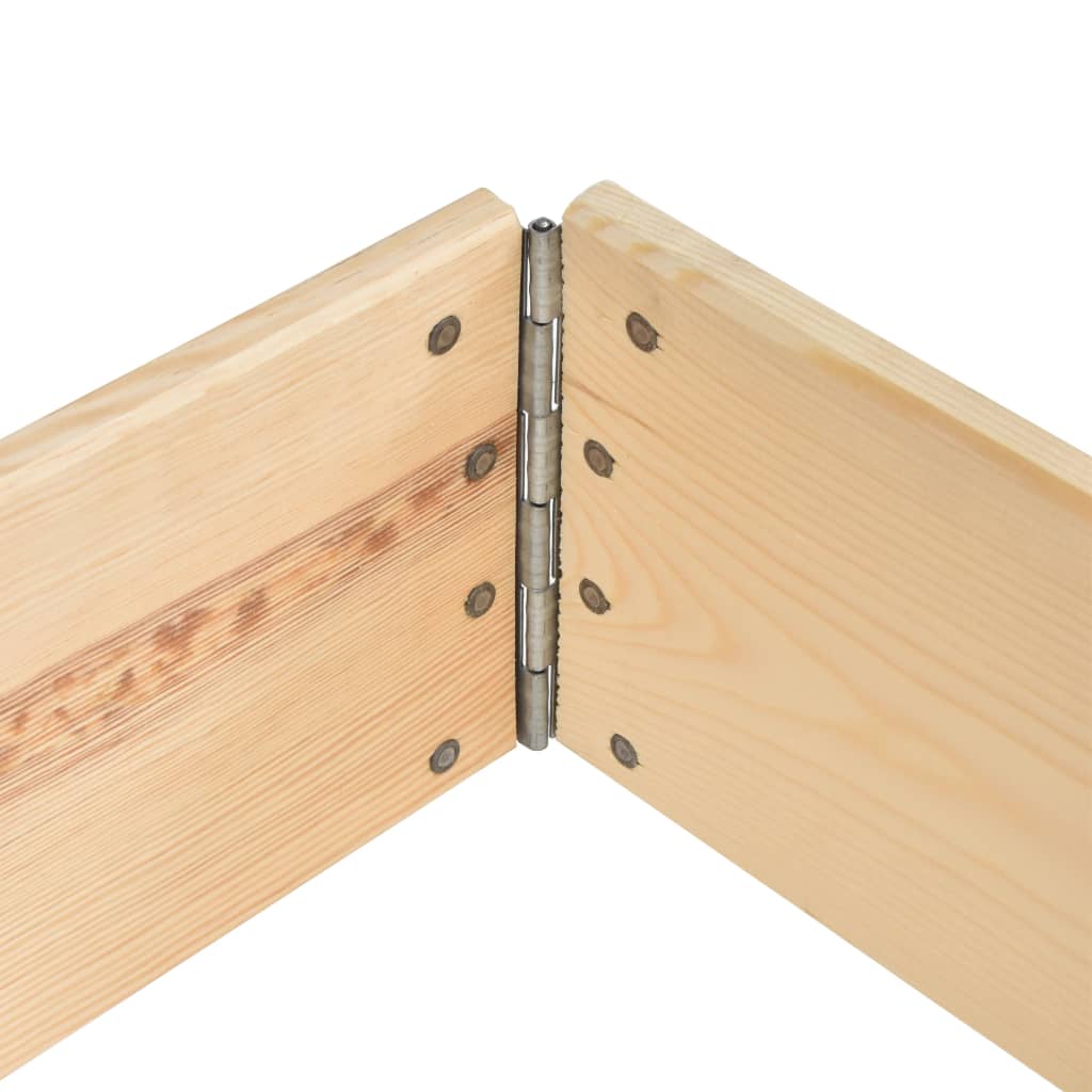 Palettenrahmen Set Holz Aufsatzrahmen für Europalette Garten Hochbeet Stapelbar - Bild 24 von 59