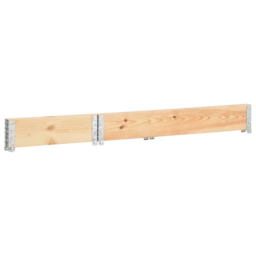 Palettenrahmen Set Holz Aufsatzrahmen für Europalette Garten Hochbeet Stapelbar - Bild 43 von 59