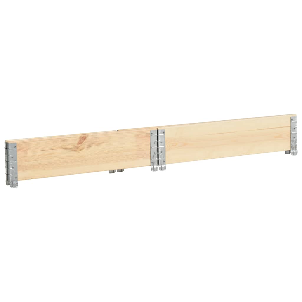 Palettenrahmen Set Holz Aufsatzrahmen für Europalette Garten Hochbeet Stapelbar - Bild 50 von 59