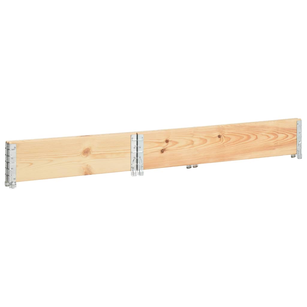 Palettenrahmen Set Holz Aufsatzrahmen für Europalette Garten Hochbeet Stapelbar - Bild 36 von 59