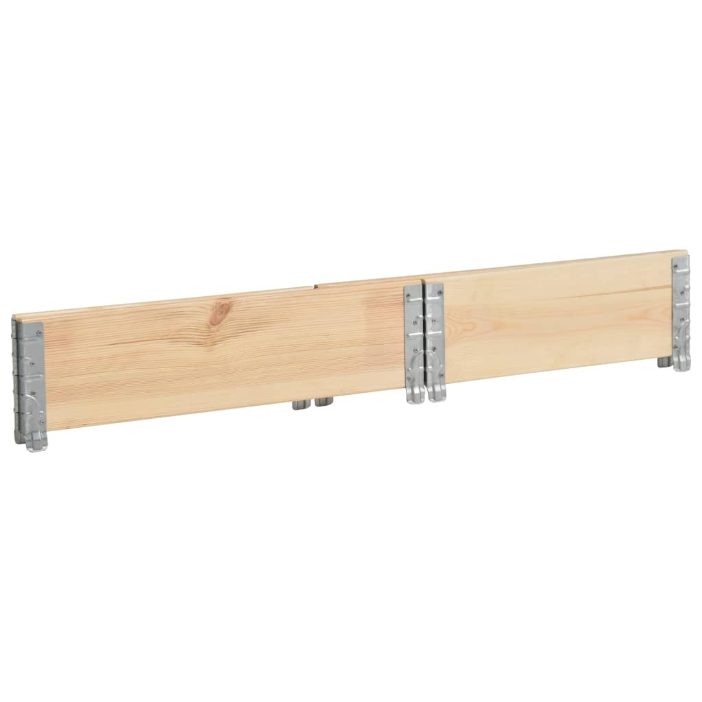 Palettenrahmen Set Holz Aufsatzrahmen für Europalette Garten Hochbeet Stapelbar - Bild 22 von 59