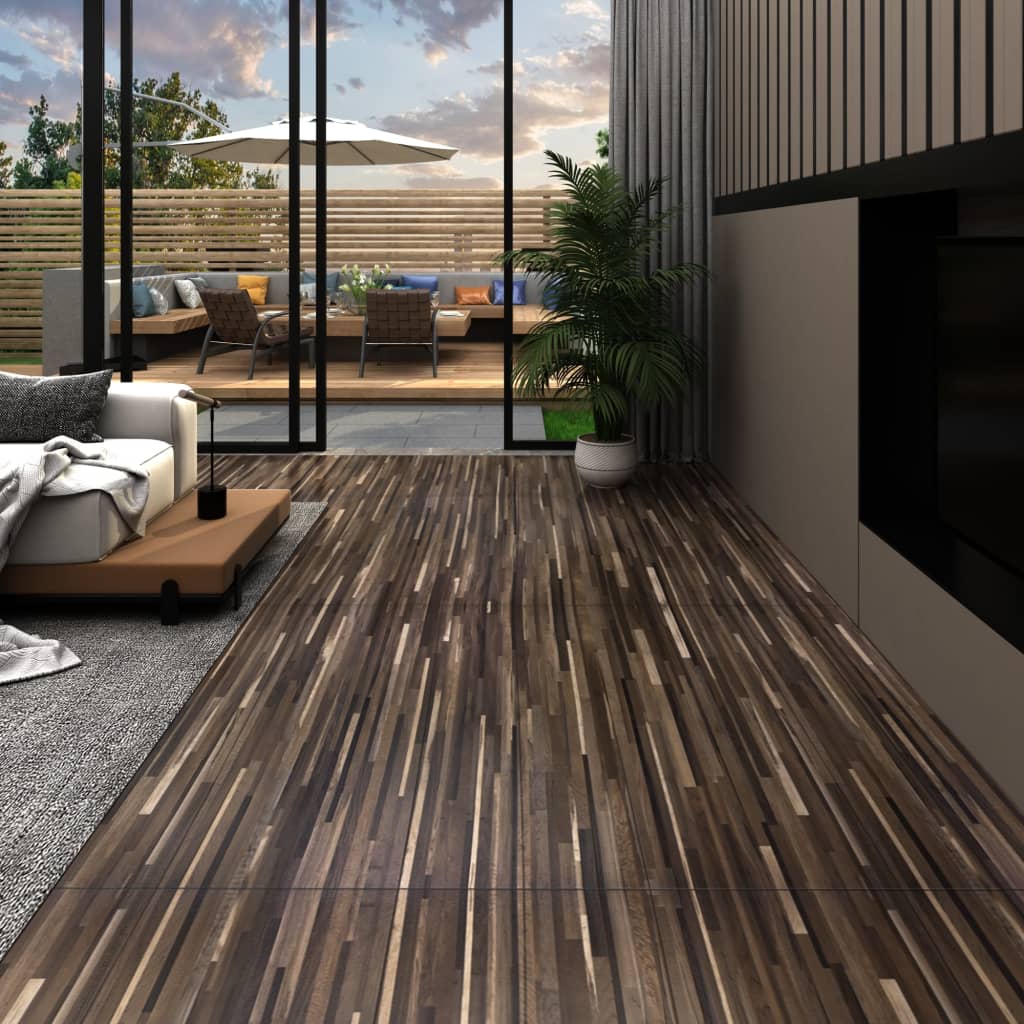 36 Stk. Laminat Dielen PVC 5,02m² 2mm Selbstklebend Gewaschen Vinyl Bodenbelag - Bild 80 von 121