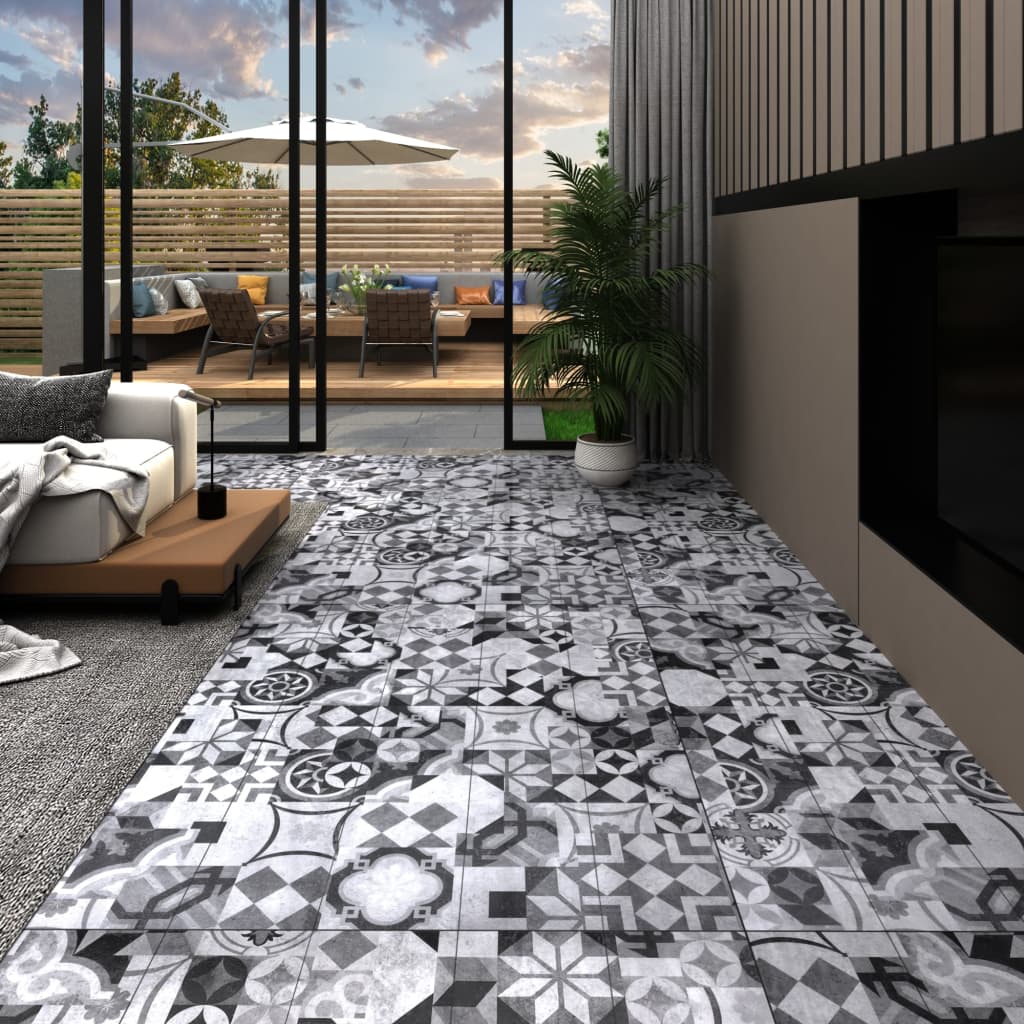 36 Stk. Laminat Dielen PVC 5,02m² 2mm Selbstklebend Gewaschen Vinyl Bodenbelag - Bild 94 von 121