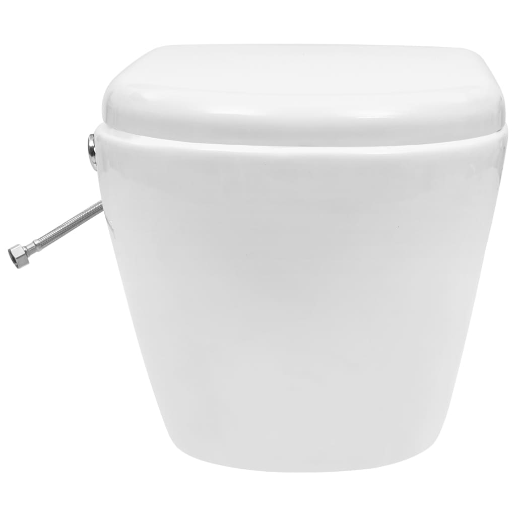 Wand / Hänge Toilette Stand-WC Wand-WC Keramik Soft Close WC-Sitz Spülkasten - Bild 18 von 52