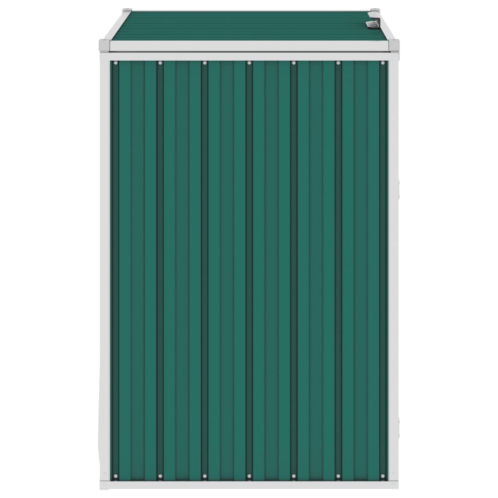 Mülltonnenbox Stahl Mülltonnenverkleidung Müllbox Müllcontainer 1/2/3/4 Tonne - Bild 62 von 77