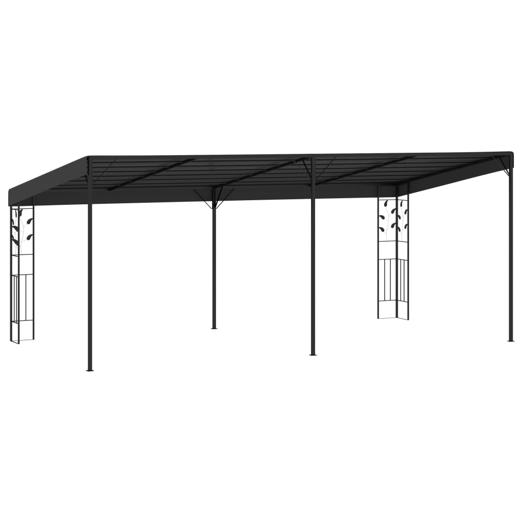 Wand Pavillon Gartenzelt Partyzelt Anbaupavillon Sonnenschutz Pergola Garten - Bild 18 von 46