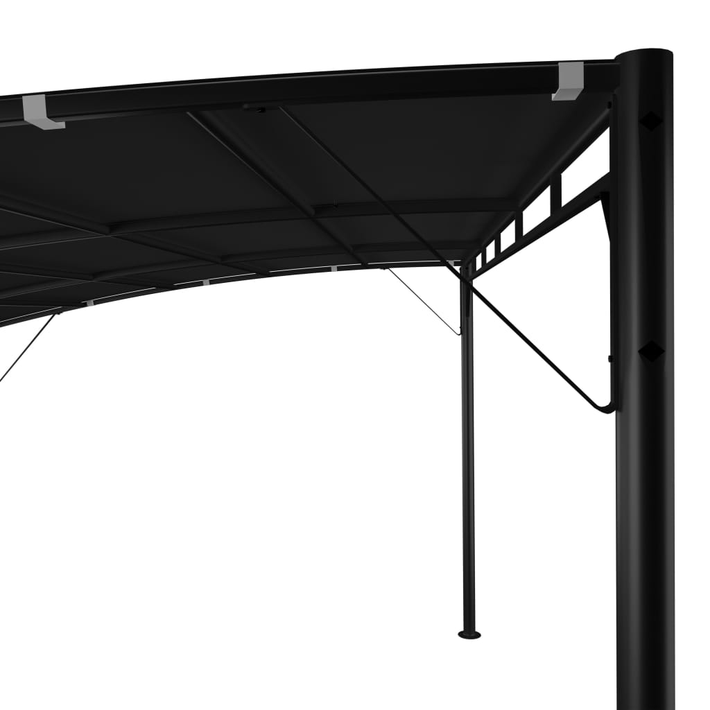 Metall Pergola Gartenpavillon mit Sonnenschutz Terrassenüberdachung Zelt Vordach - Bild 39 von 63