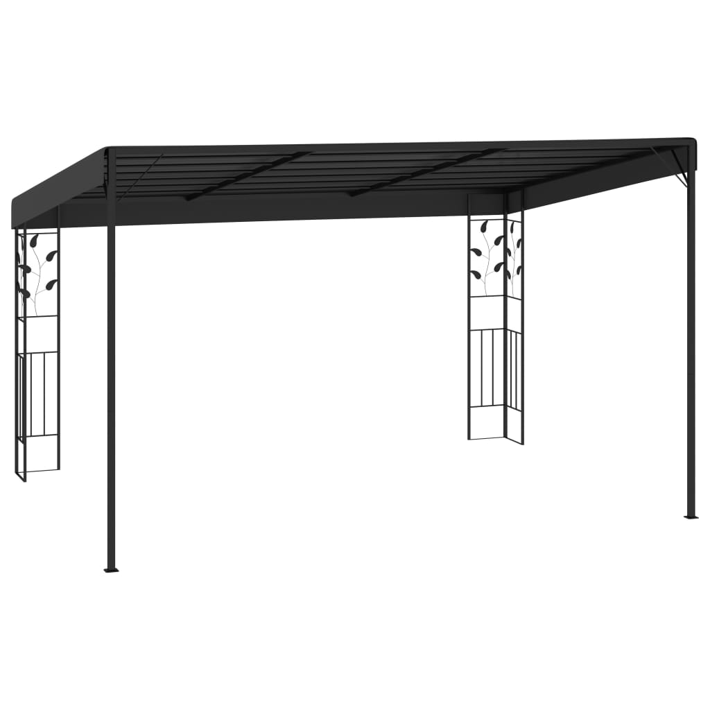 Wand Pavillon Gartenzelt Partyzelt Anbaupavillon Sonnenschutz Pergola Garten - Bild 25 von 46