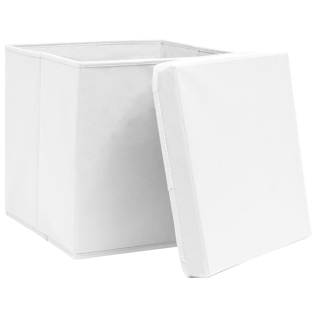 4/10 Stk. 32x32x32cm Aufbewahrungsboxen Deckel Korb Faltbox en Kinder Box Boxen - Bild 34 von 88