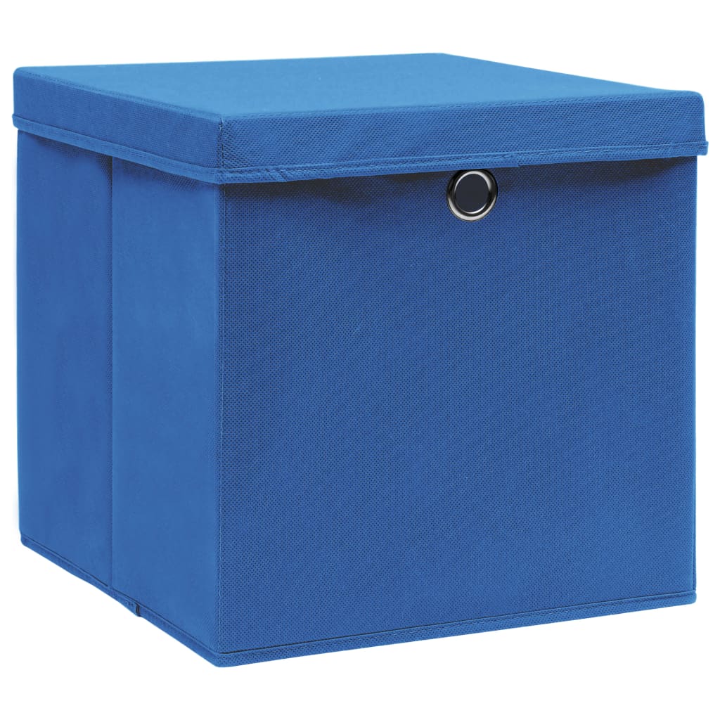 4/10 Stk. 32x32x32cm Aufbewahrungsboxen Deckel Korb Faltbox en Kinder Box Boxen - Bild 13 von 88
