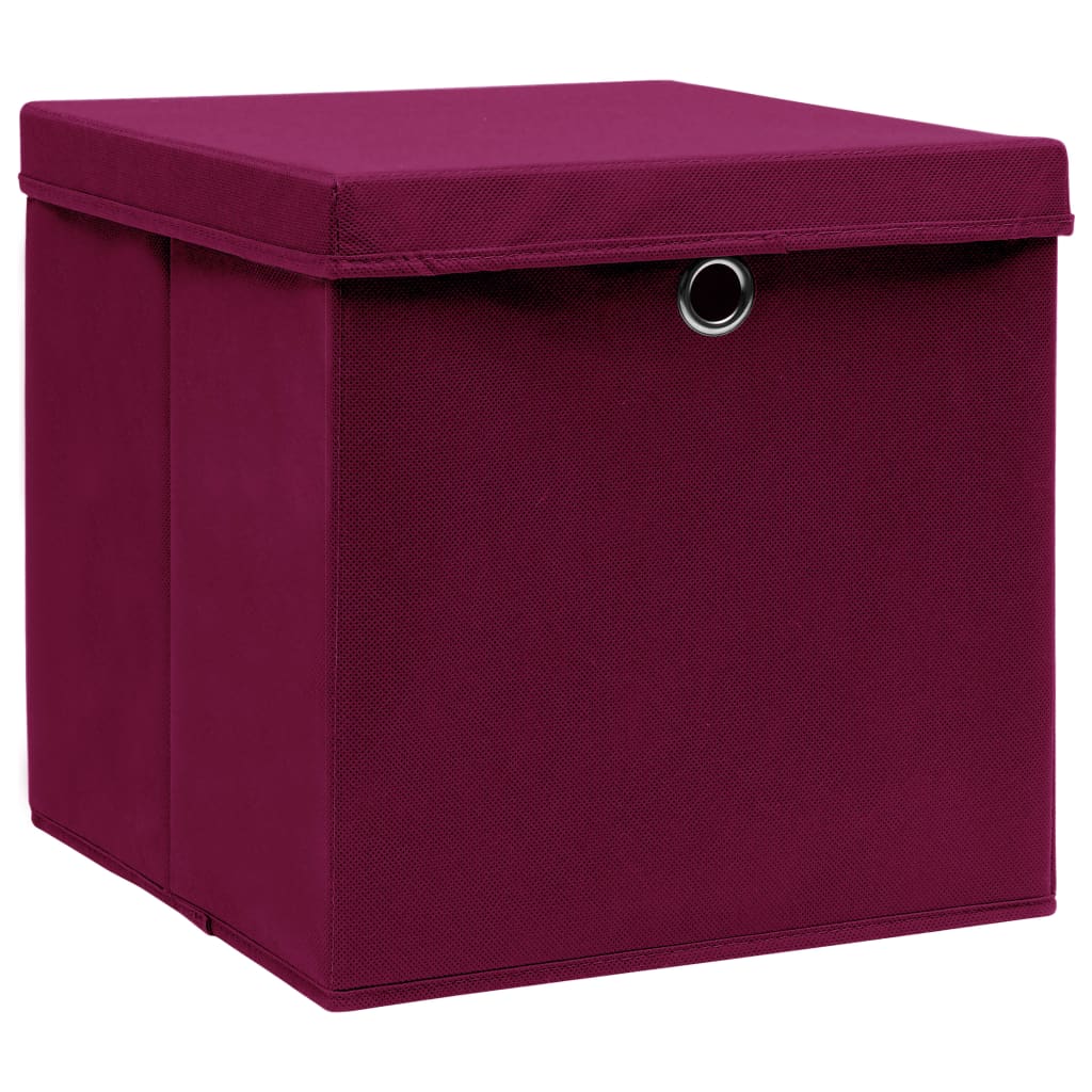 4/10 Stk. 32x32x32cm Aufbewahrungsboxen Deckel Korb Faltbox en Kinder Box Boxen - Bild 20 von 88