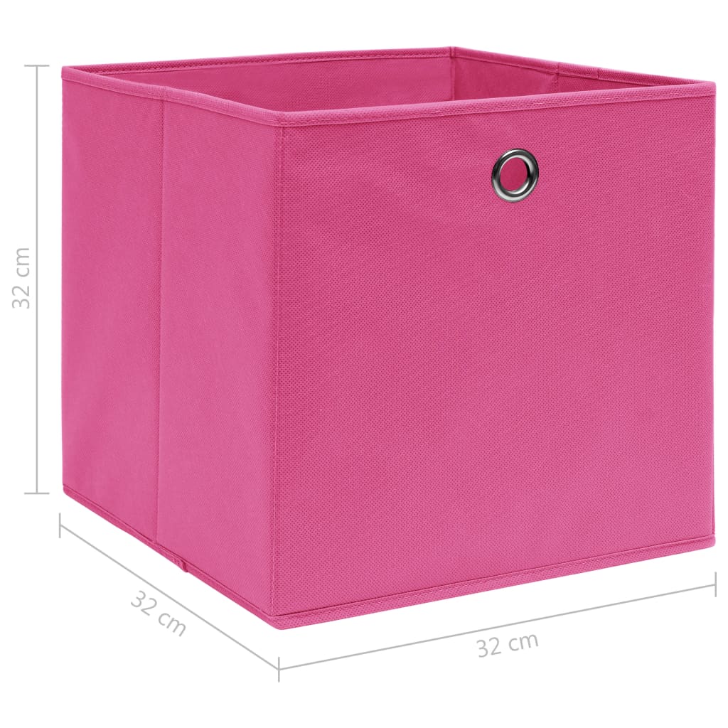4/10 Stk. 32x32x32cm Aufbewahrungsboxen Deckel Korb Faltbox en Kinder Box Boxen - Bild 26 von 88