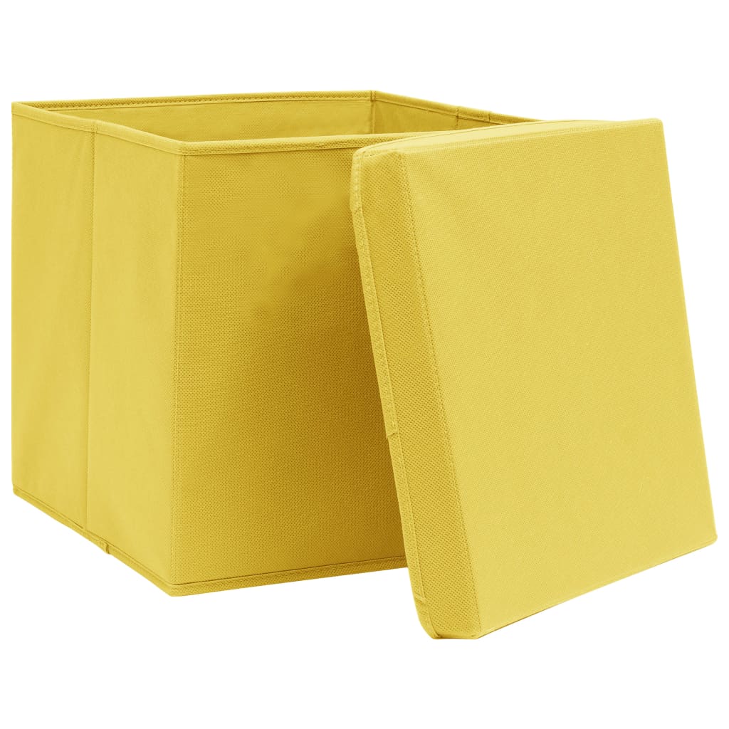 4/10 Stk. 32x32x32cm Aufbewahrungsboxen Deckel Korb Faltbox en Kinder Box Boxen - Bild 61 von 88