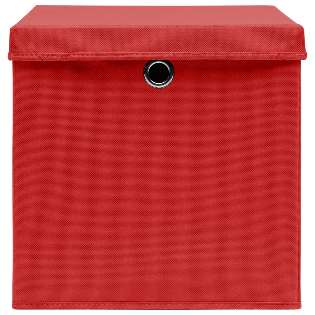 4/10 Stk. 32x32x32cm Aufbewahrungsboxen Deckel Korb Faltbox en Kinder Box Boxen - Bild 55 von 88