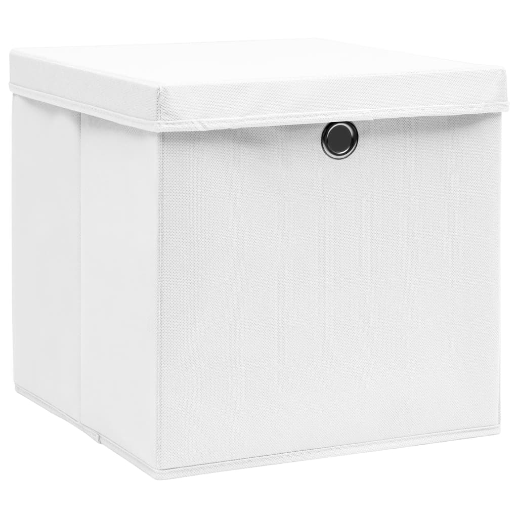 4/10 Stk. 32x32x32cm Aufbewahrungsboxen Deckel Korb Faltbox en Kinder Box Boxen - Bild 33 von 88