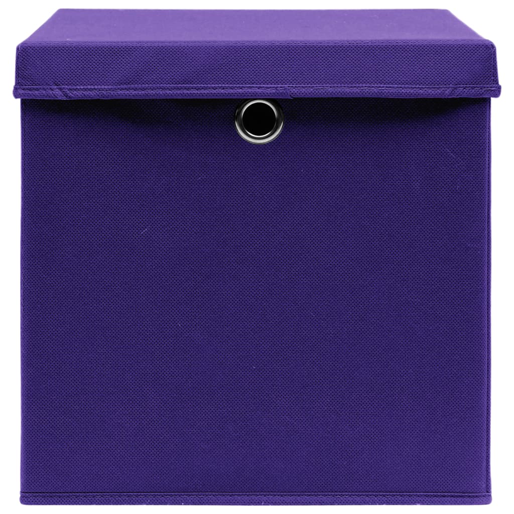 4/10 Stk. 32x32x32cm Aufbewahrungsboxen Deckel Korb Faltbox en Kinder Box Boxen - Bild 42 von 88