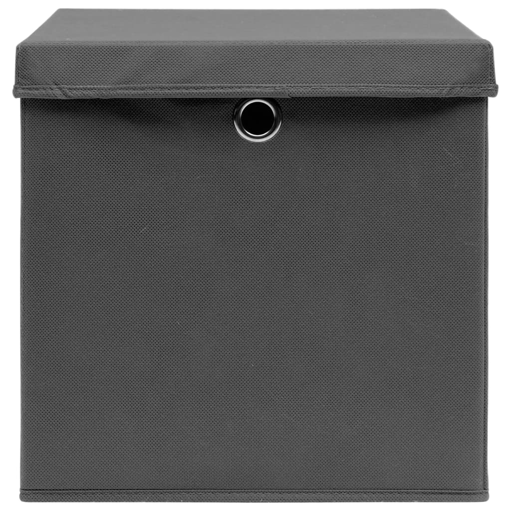 4/10 Stk. 32x32x32cm Aufbewahrungsboxen Deckel Korb Faltbox en Kinder Box Boxen - Bild 8 von 88