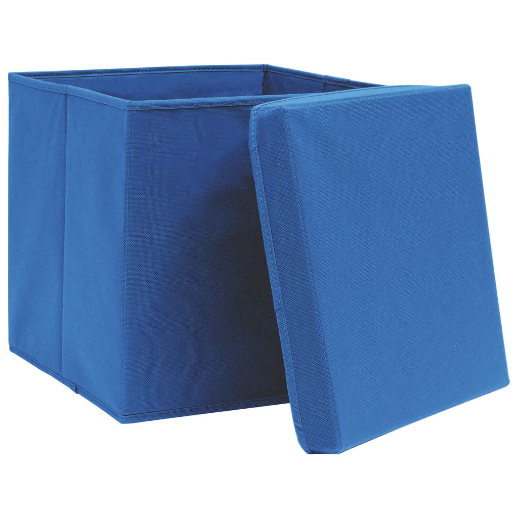 4/10 Stk. 32x32x32cm Aufbewahrungsboxen Deckel Korb Faltbox en Kinder Box Boxen - Bild 15 von 88