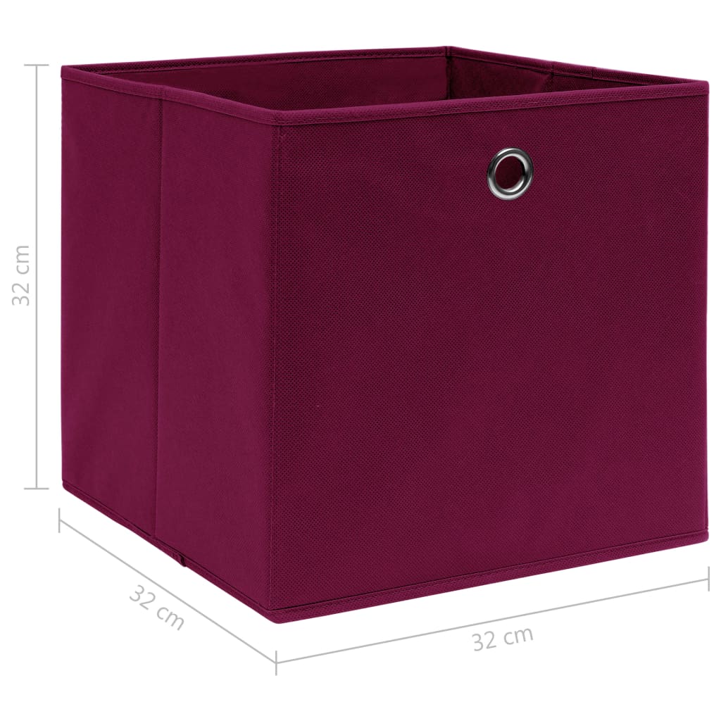 4/10 Stk. 32x32x32cm Aufbewahrungsboxen Deckel Korb Faltbox en Kinder Box Boxen - Bild 19 von 88