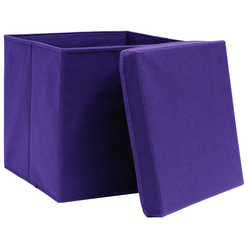 4/10 Stk. 32x32x32cm Aufbewahrungsboxen Deckel Korb Faltbox en Kinder Box Boxen - Bild 41 von 88