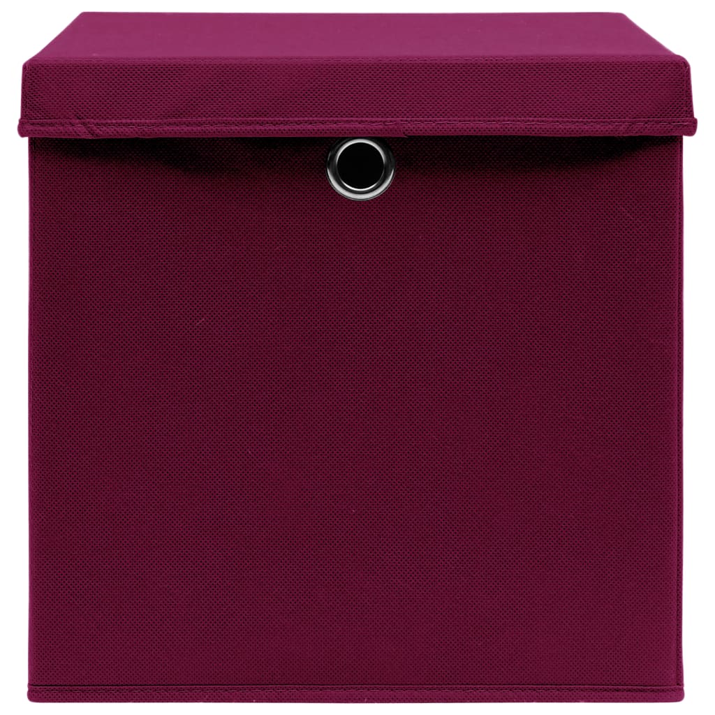 4/10 Stk. 32x32x32cm Aufbewahrungsboxen Deckel Korb Faltbox en Kinder Box Boxen - Bild 22 von 88