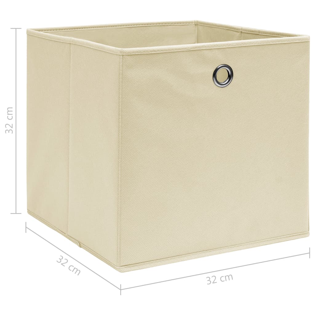 4/10 Stk. 32x32x32cm Aufbewahrungsboxen Deckel Korb Faltbox en Kinder Box Boxen - Bild 46 von 88