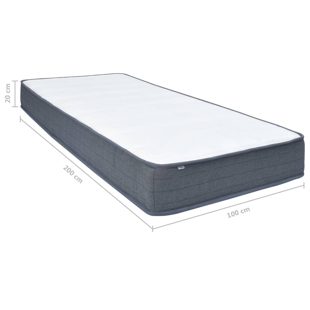 Boxspringbett Matratze Federkernmatratze 20cm hoch 200x80/90/100/120/140/160 cm - Bild 16 von 17