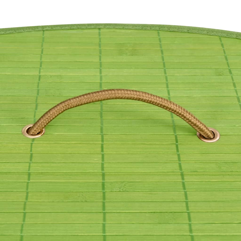 Eck-Wäschekorb Bambus 60 L Wäschesammler Wäschebox Wäschetonne Wäschesack Korb - Bild 42 von 43