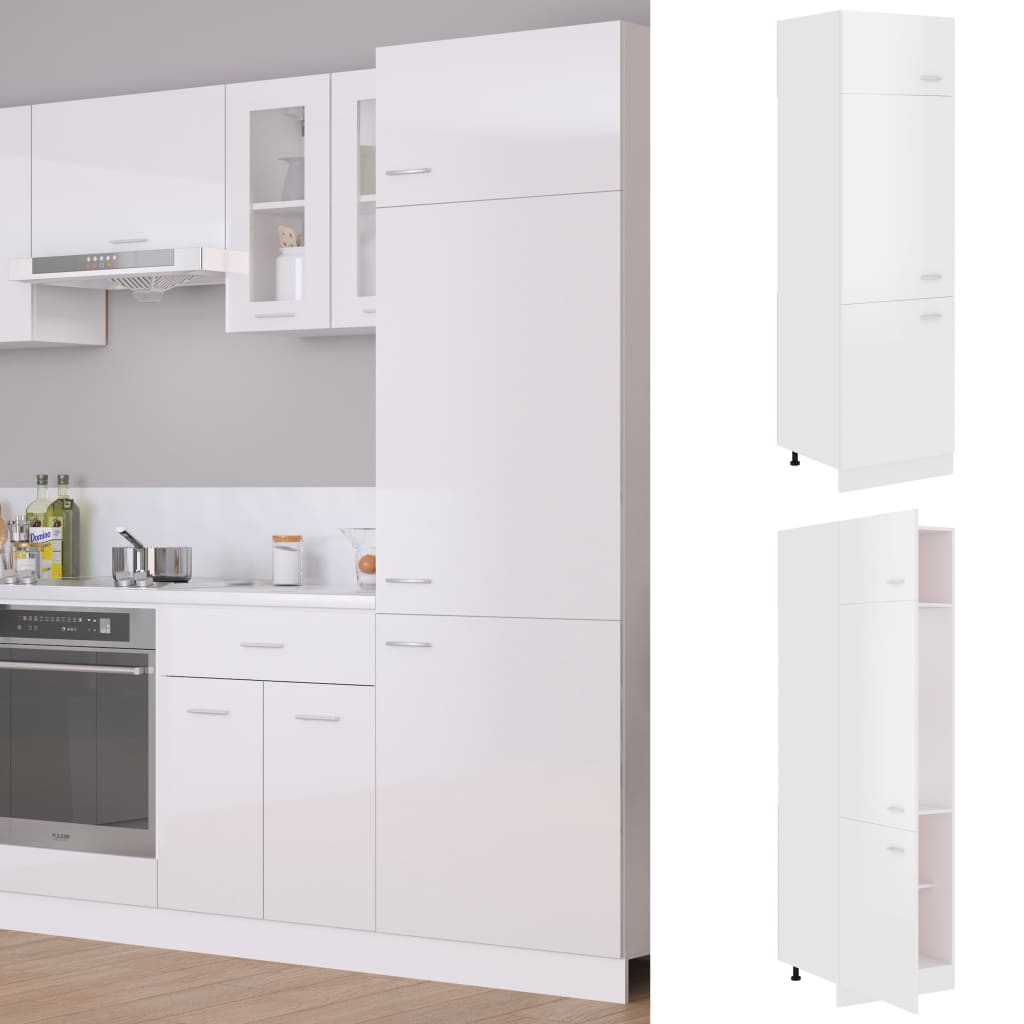 Hochglanz-Weiß Küchenschrank Küchenzeile Einbauküche Unterschrank Hängeschrank - Bild 162 von 196