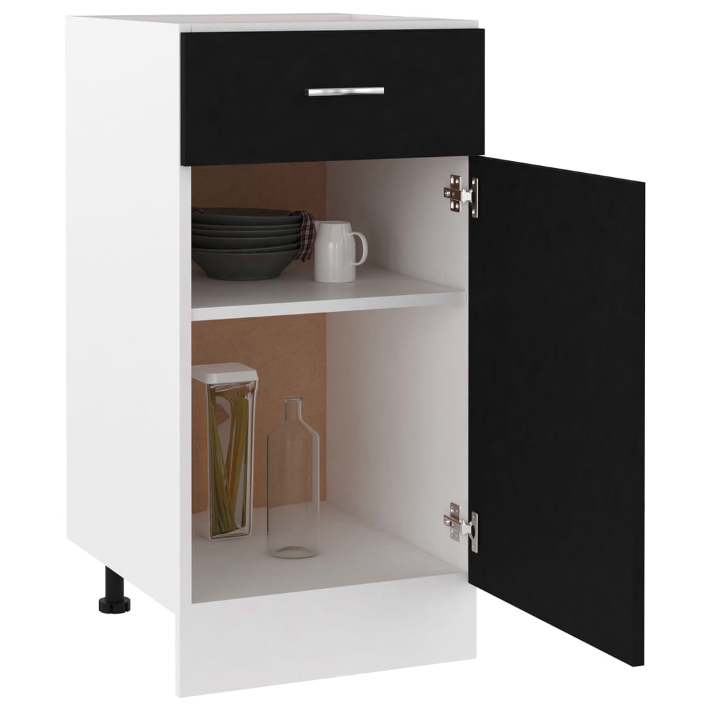 Schwarz Küchenschrank Küchenzeile Einbauküche Unterschrank Hängeschrank Module - Bild 47 von 295