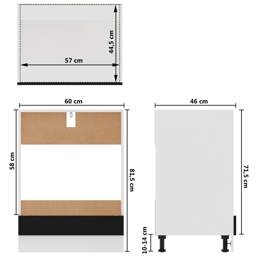 Schwarz Küchenschrank Küchenzeile Einbauküche Unterschrank Hängeschrank Module - Bild 167 von 295