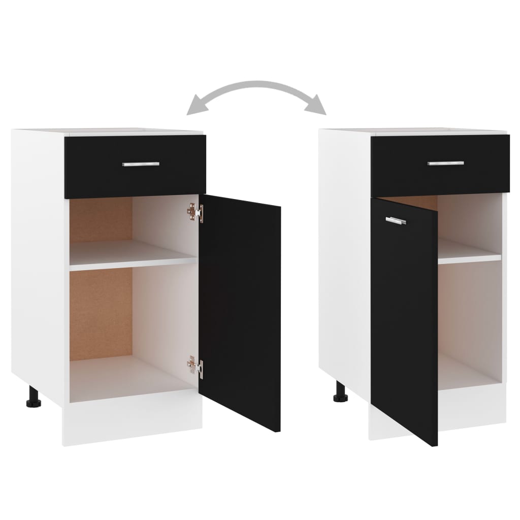 Schwarz Küchenschrank Küchenzeile Einbauküche Unterschrank Hängeschrank Module - Bild 49 von 295