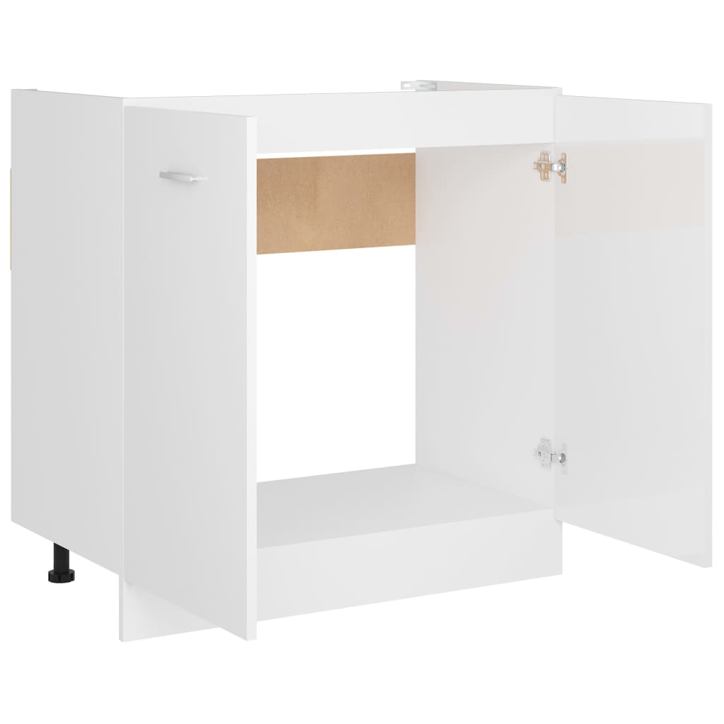 Hochglanz-Weiß Küchenschrank Küchenzeile Einbauküche Unterschrank Hängeschrank - Bild 17 von 196