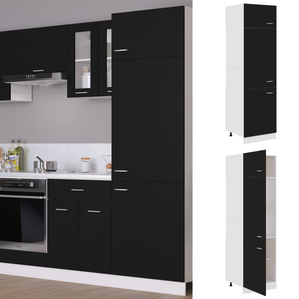 Schwarz Küchenschrank Küchenzeile Einbauküche Unterschrank Hängeschrank Module - Bild 202 von 295