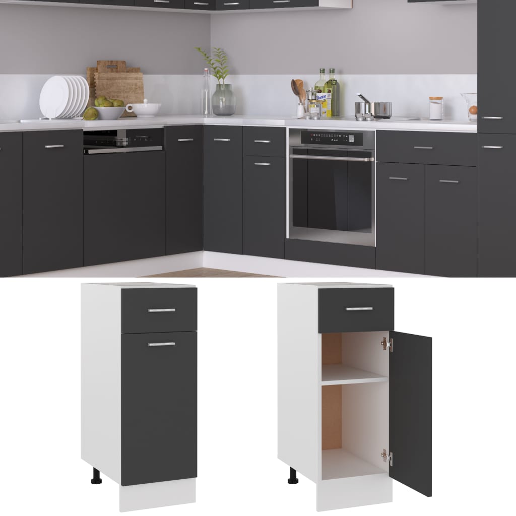 Küchenschrank Küche Unterschrank Küchenzeile Schubladenschrank Küchenschränke - Bild 470 von 529