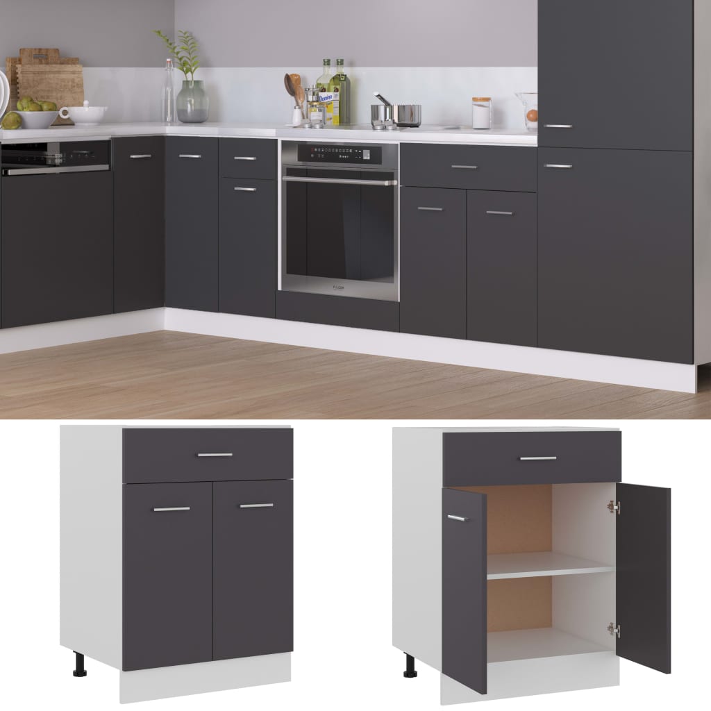 Küchenschrank Küche Unterschrank Küchenzeile Schubladenschrank Küchenschränke - Bild 388 von 529