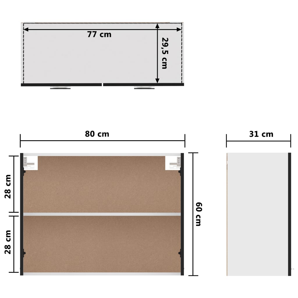 Schwarz Küchenschrank Küchenzeile Einbauküche Unterschrank Hängeschrank Module - Bild 150 von 295