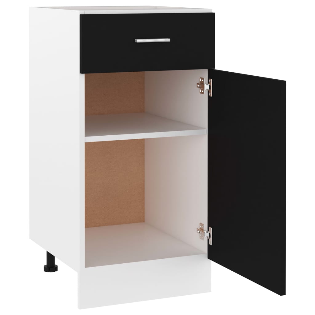 Schwarz Küchenschrank Küchenzeile Einbauküche Unterschrank Hängeschrank Module - Bild 48 von 295