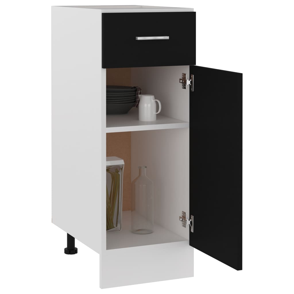 Schwarz Küchenschrank Küchenzeile Einbauküche Unterschrank Hängeschrank Module - Bild 37 von 295