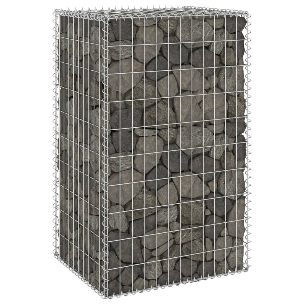 Gabionen Steinkorb Steingabionen Gabionenkorb Gabionenwand Draht Mauer Säule - Bild 74 von 95