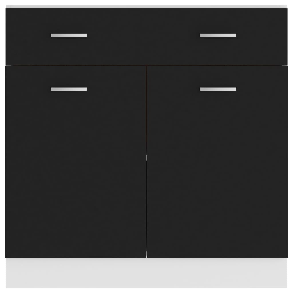 Schwarz Küchenschrank Küchenzeile Einbauküche Unterschrank Hängeschrank Module - Bild 77 von 295