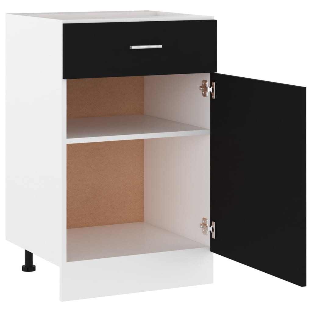 Schwarz Küchenschrank Küchenzeile Einbauküche Unterschrank Hängeschrank Module - Bild 58 von 295