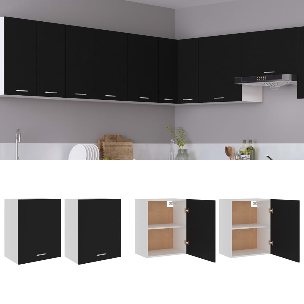Schwarz Küchenschrank Küchenzeile Einbauküche Unterschrank Hängeschrank Module - Bild 132 von 295
