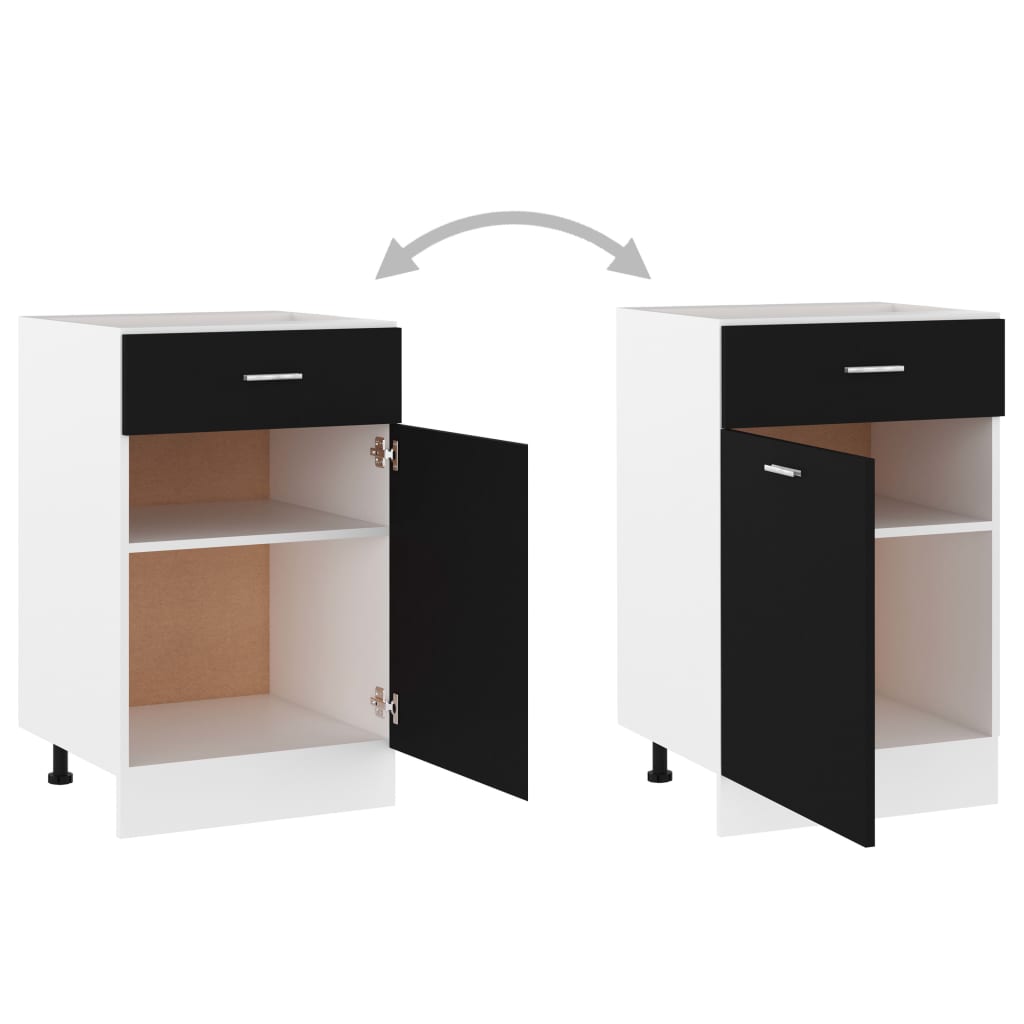 Schwarz Küchenschrank Küchenzeile Einbauküche Unterschrank Hängeschrank Module - Bild 59 von 295