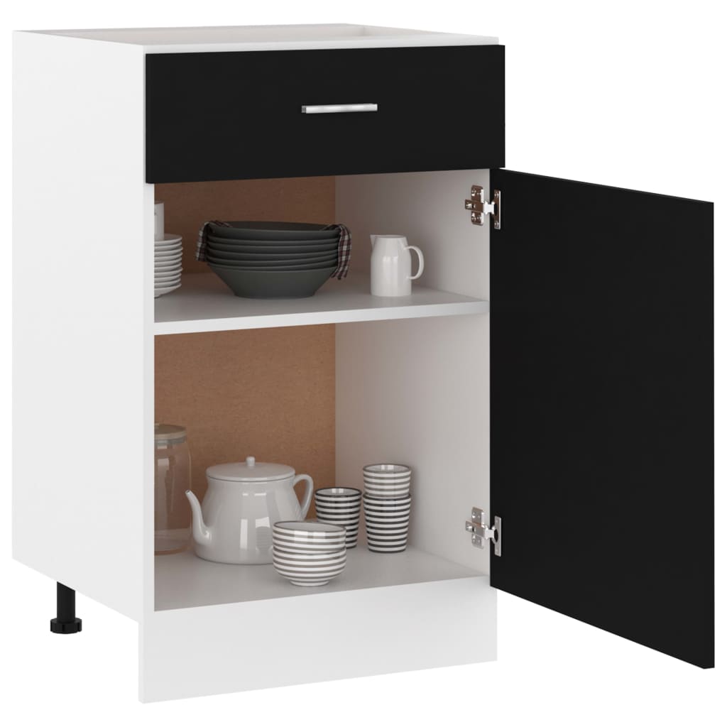 Schwarz Küchenschrank Küchenzeile Einbauküche Unterschrank Hängeschrank Module - Bild 57 von 295