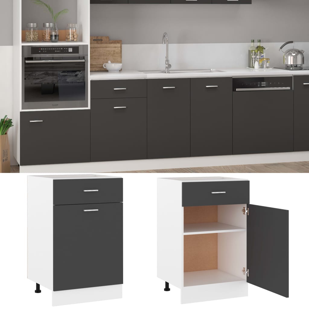 Küchenschrank Küche Unterschrank Küchenzeile Schubladenschrank Küchenschränke - Bild 294 von 529