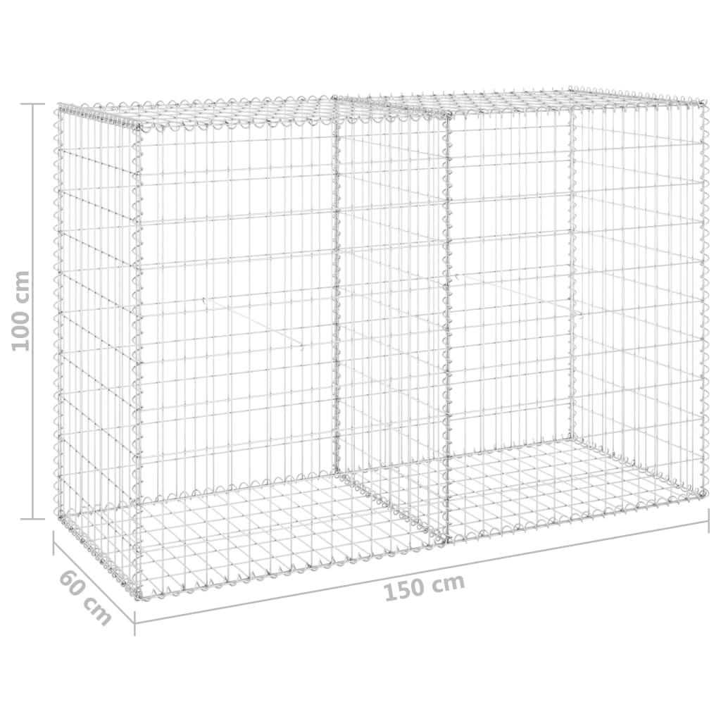 Gabionen Steinkorb Steingabionen Gabionenkorb Gabionenwand Draht Mauer Säule - Bild 13 von 95