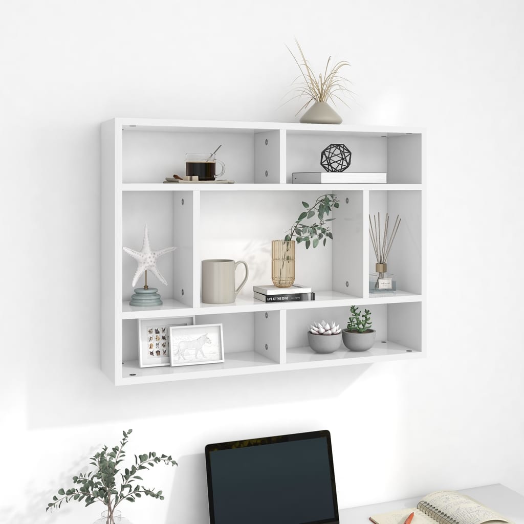 Wandregal Hängeregal Bücherregal Schweberegal Wandboard Holz Regal - Bild 12 von 63