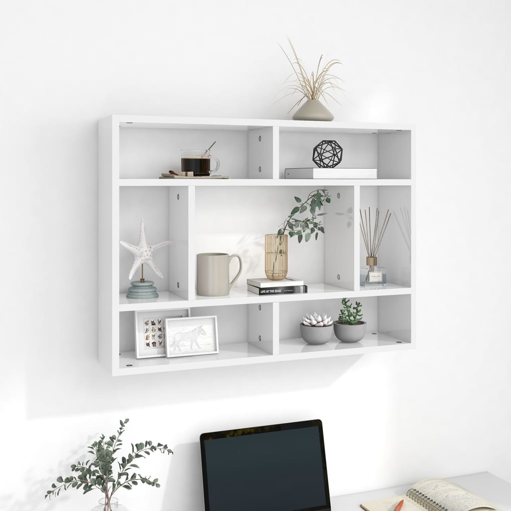 Wandregal Hängeregal Bücherregal Schweberegal Wandboard Holz Regal - Bild 37 von 63