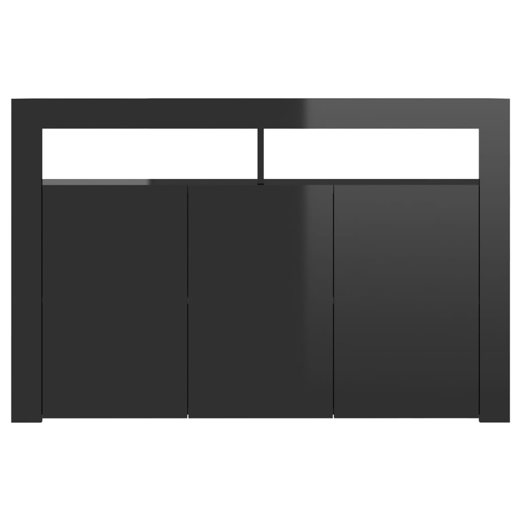 88/115cm RGB LED Sideboard Storage Cupboard Buffet Cabinet TV Unit Stand Display - Picture 89 of 102